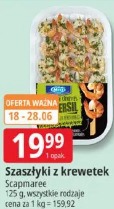 Szaszłyki z krewetek Scapmare