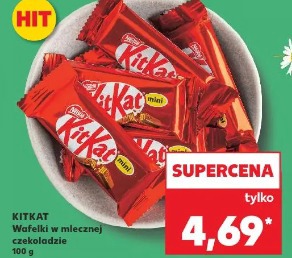 KitKat Wafelki w mlecznej czekoladzie
