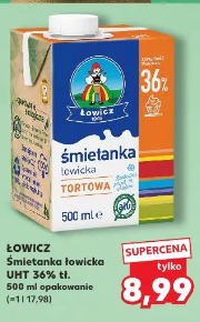 Łowicz Śmietanka Łowicka UHT 36% tł.