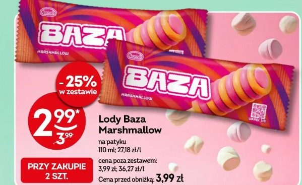 Lody Baza Marshmallow