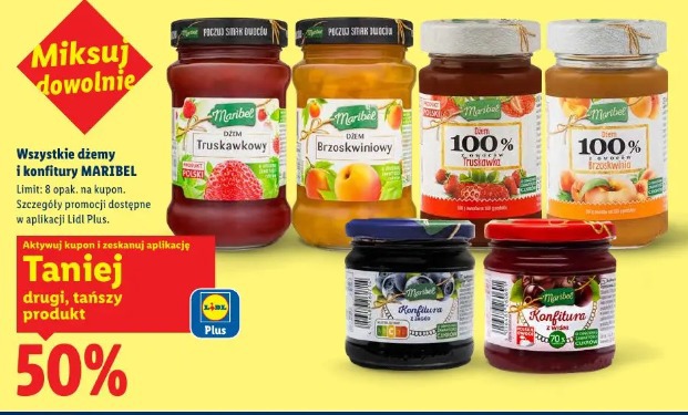 Wszystkie dżemy i konfitury MARIBEL