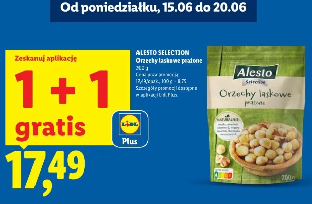 Alesto Selection orzechy laskowe prażone