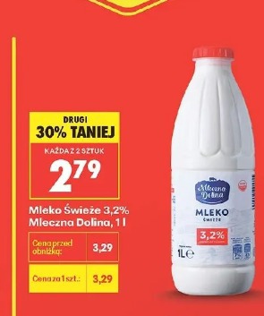 Mleko świeże 3,2% Mleczna Dolina