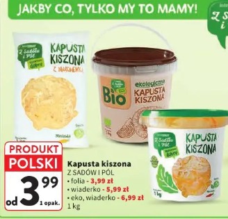 Kapusta kiszona Z Sadów i Pól