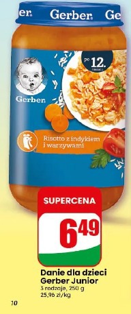 Danie dla dzieci Gerber Junior