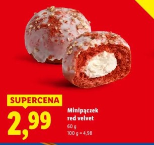 Minipączek red velvet