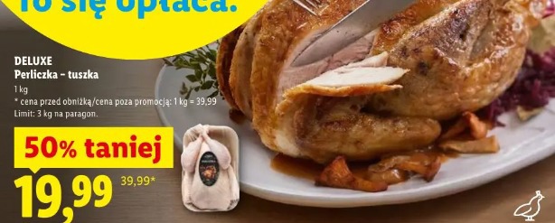 Deluxe Perliczka - tuszka