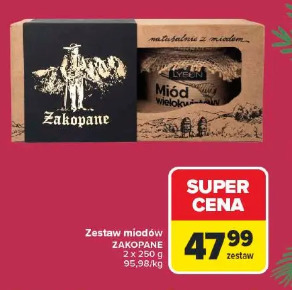 Zestaw miodów ZAKOPANE