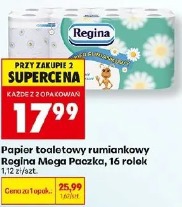 Papier toaletowy rumiankowy Regina Mega Paczka