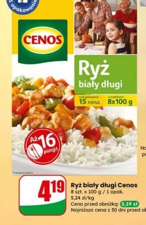 Ryż biały długi Cenos