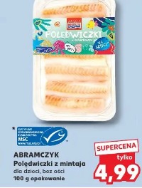 Abramczyk Poledwiczki z mintaja dla dzieci, bez ości