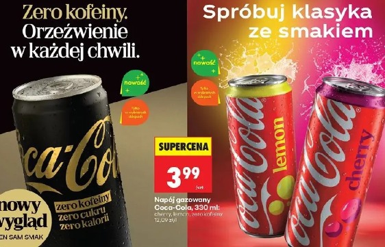 Napój gazowany Coca-Cola
