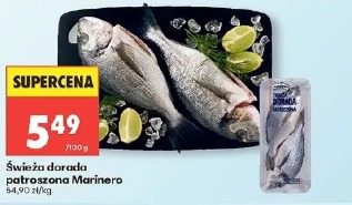 Świeża dorada patroszona Marinero