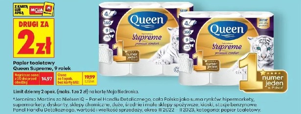 Queen Supreme papier toaletowy