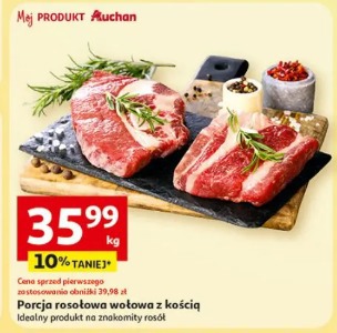 Porcja rosołowa wołowa z kością