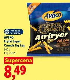 Aviko Frytki Super Crunch Zig Zag