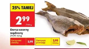 Dorsz czarny wędzony