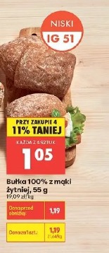 Bułka 100% z mąki żytniej