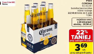 Corona Extra piwo