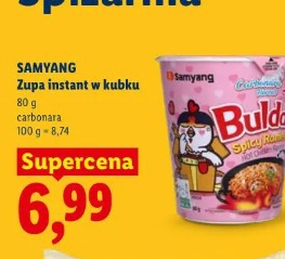 Samyang Zupa instant w kubku