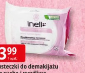 Chusteczki do demakijażu cera sucha i wrażliwa Inell