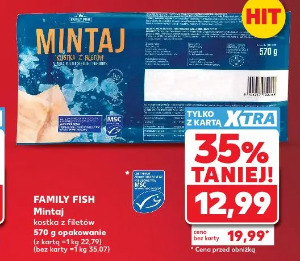 Family Fish Mintaj kostka z filetów
