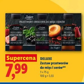 Deluxe Zestaw przetworów do mięs i serów