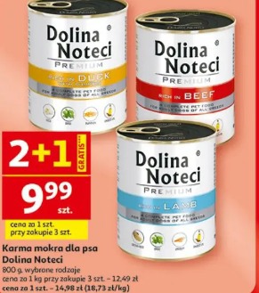 Karma mokra dla psa Dolina Noteci