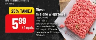 Mięso mielone wieprzowe