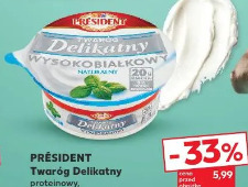 Président twaróg Delikatny wysokobiałkowy