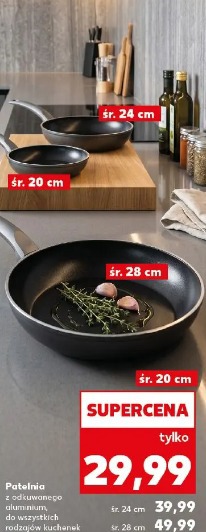 Patelnia z odlewanego aluminium