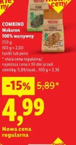 Combino Makaron 100% warzywny