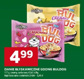 Danie błyskawiczne Goong Buldog