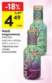 Napój niegazowany Arizona green tea