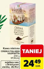 Kawa mielona Crema Italiana Vaspiatta