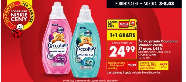 Żel do prania Coccolino Wonder Wash