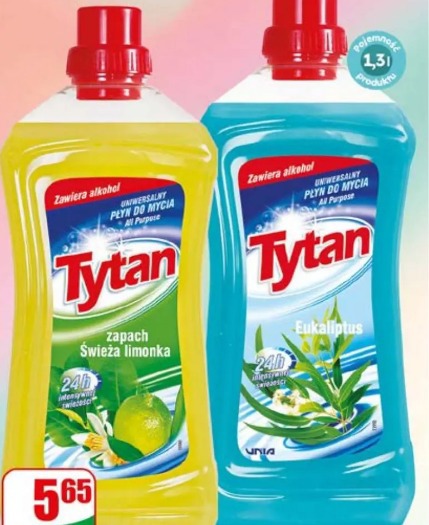 Płyn uniwersalny Tytan zapach świeża limonka