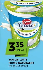 Jogurt Zott Primo naturalny