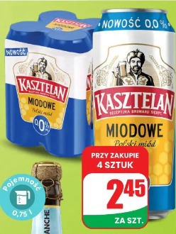 Piwo Kasztelan miodowe