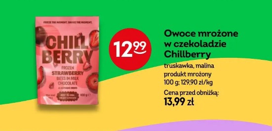 Owoce mrożone w czekoladzie Chillberry