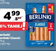 Parówki Berlinki Classic