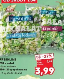 Freshline Miks sałat różne rodzaje