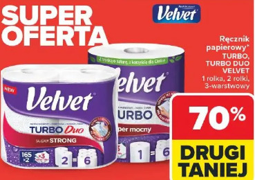 Ręcznik papierowy Turbo, Turbo Duo Velvet