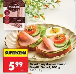 Szynka myśliwska Kraina Wędlin Select