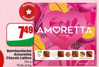 Bombonierka Amoretta Classic Latino
