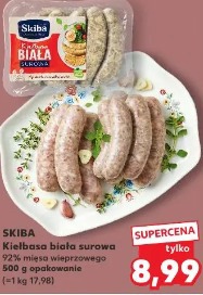 Skiba Kiełbasa biała surowa