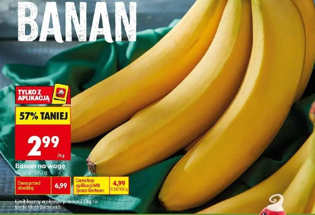 Banan na wagę