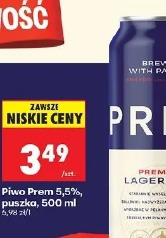 Piwo Prem 5,5% puszka