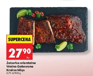 Żeberka orientalne Wolno Gotowane Kraina Mięs