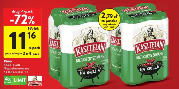 Piwo Kasztelan Niepasteryzowane